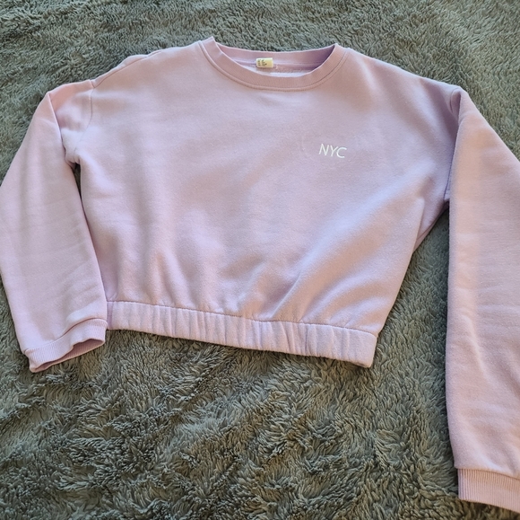 cropped sweatshirt - Picture 1 of 2